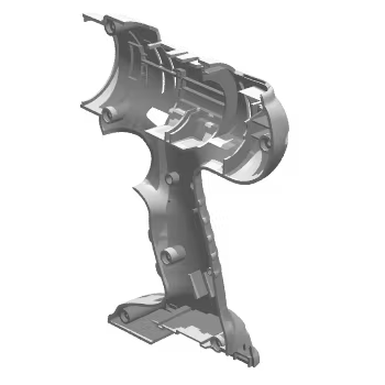 Injection moulding 3D model 2
