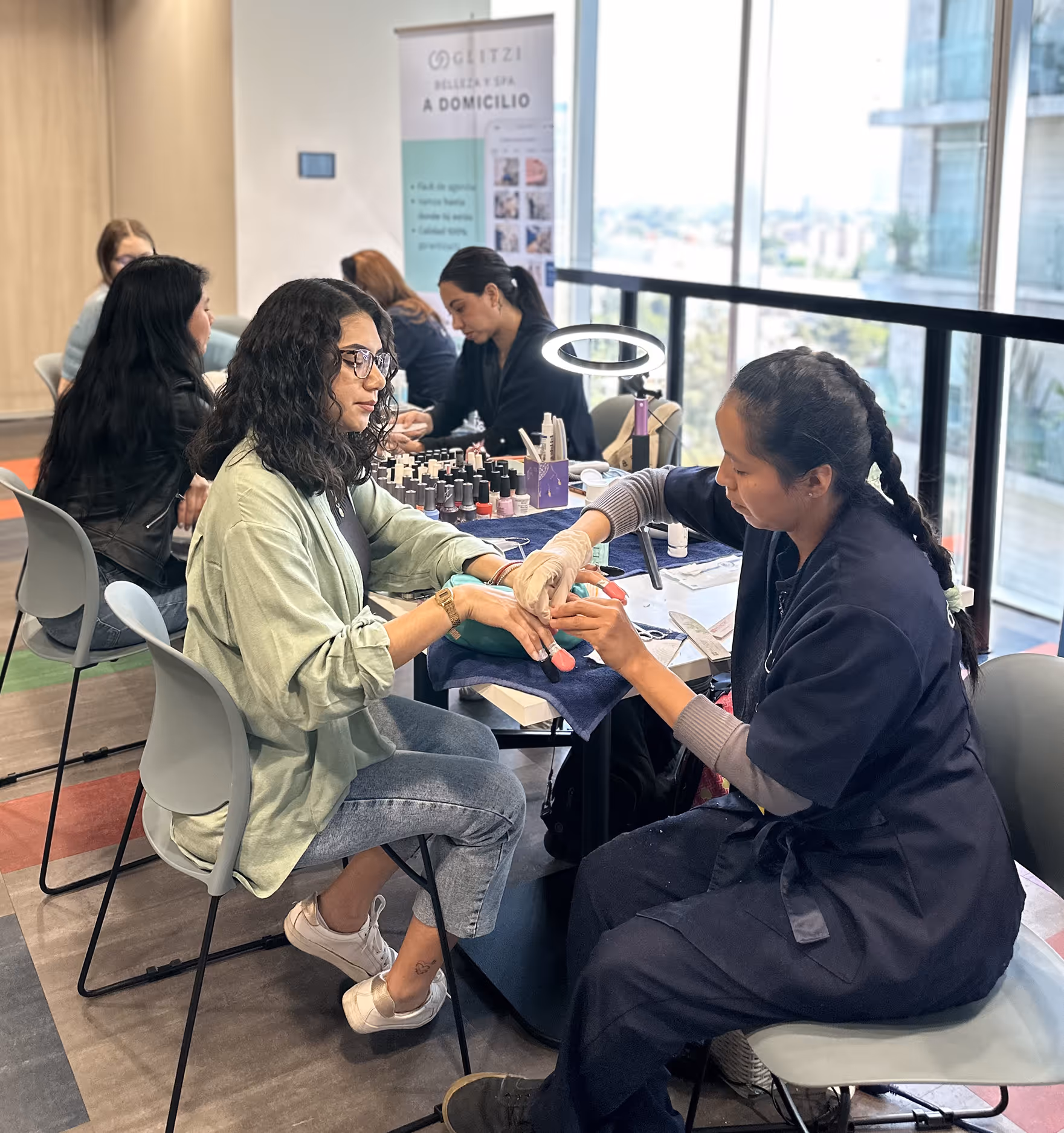 masaje corporativo glitzi