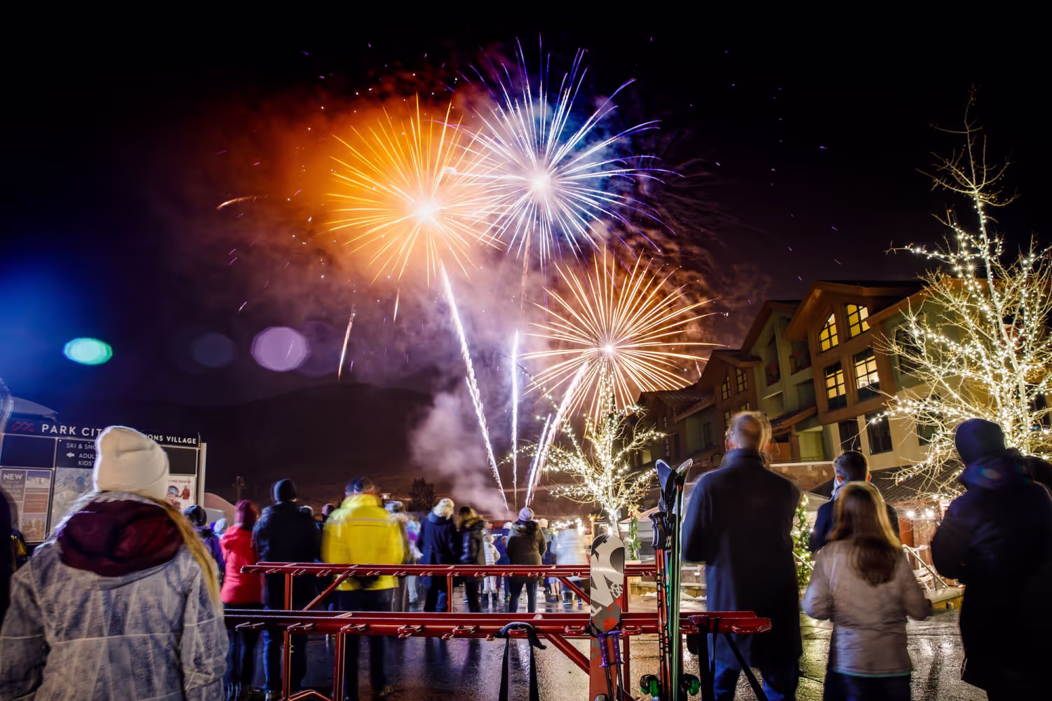 Canyons Village fireworks