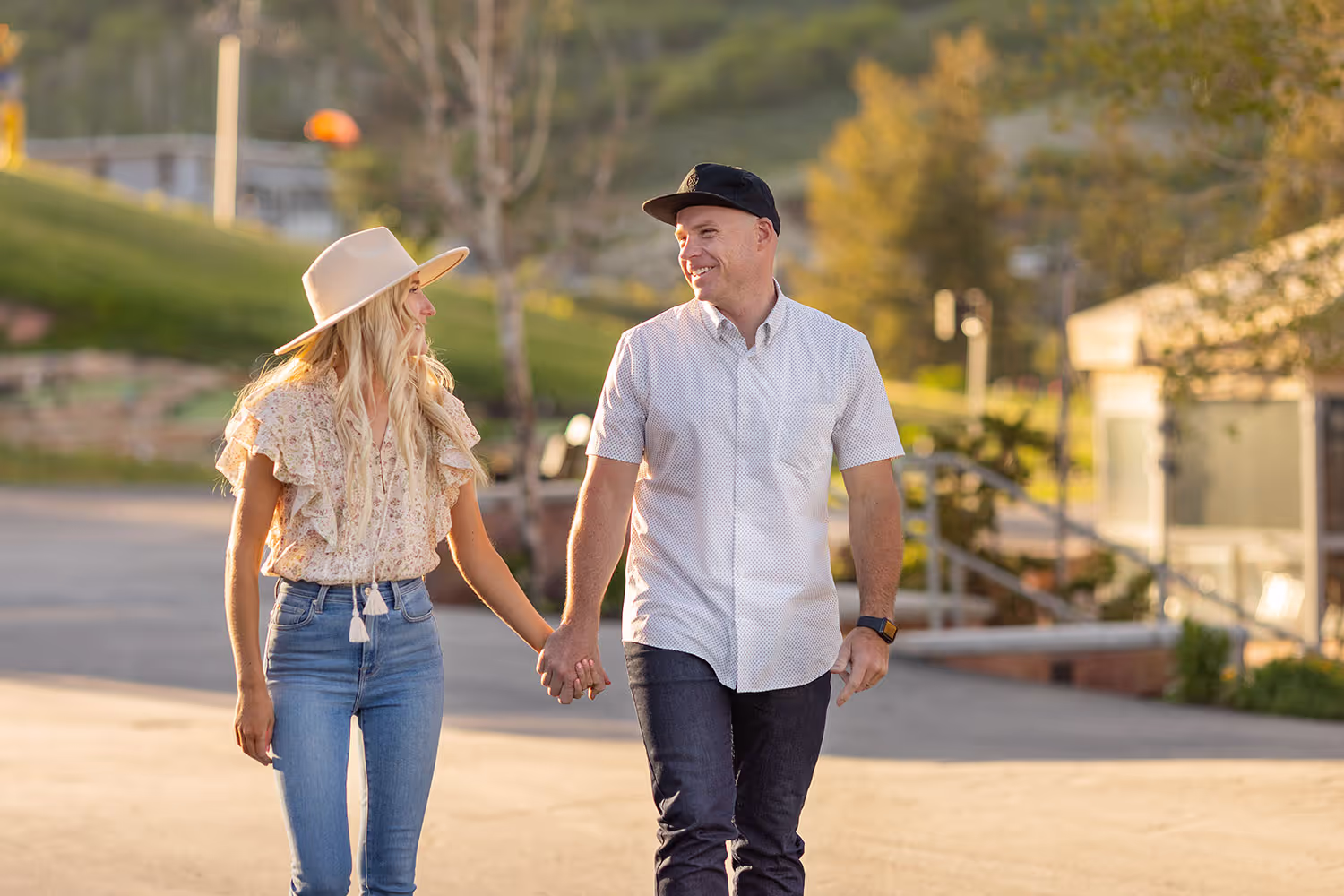 couple walking