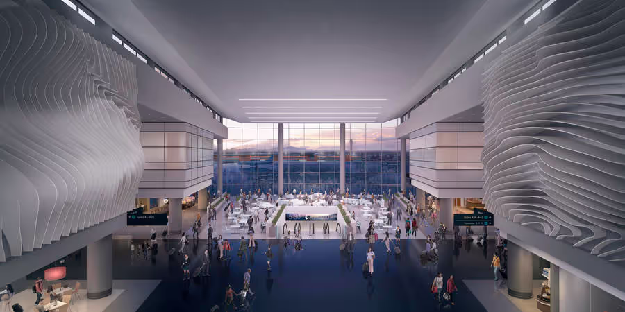 SLC airport rendering