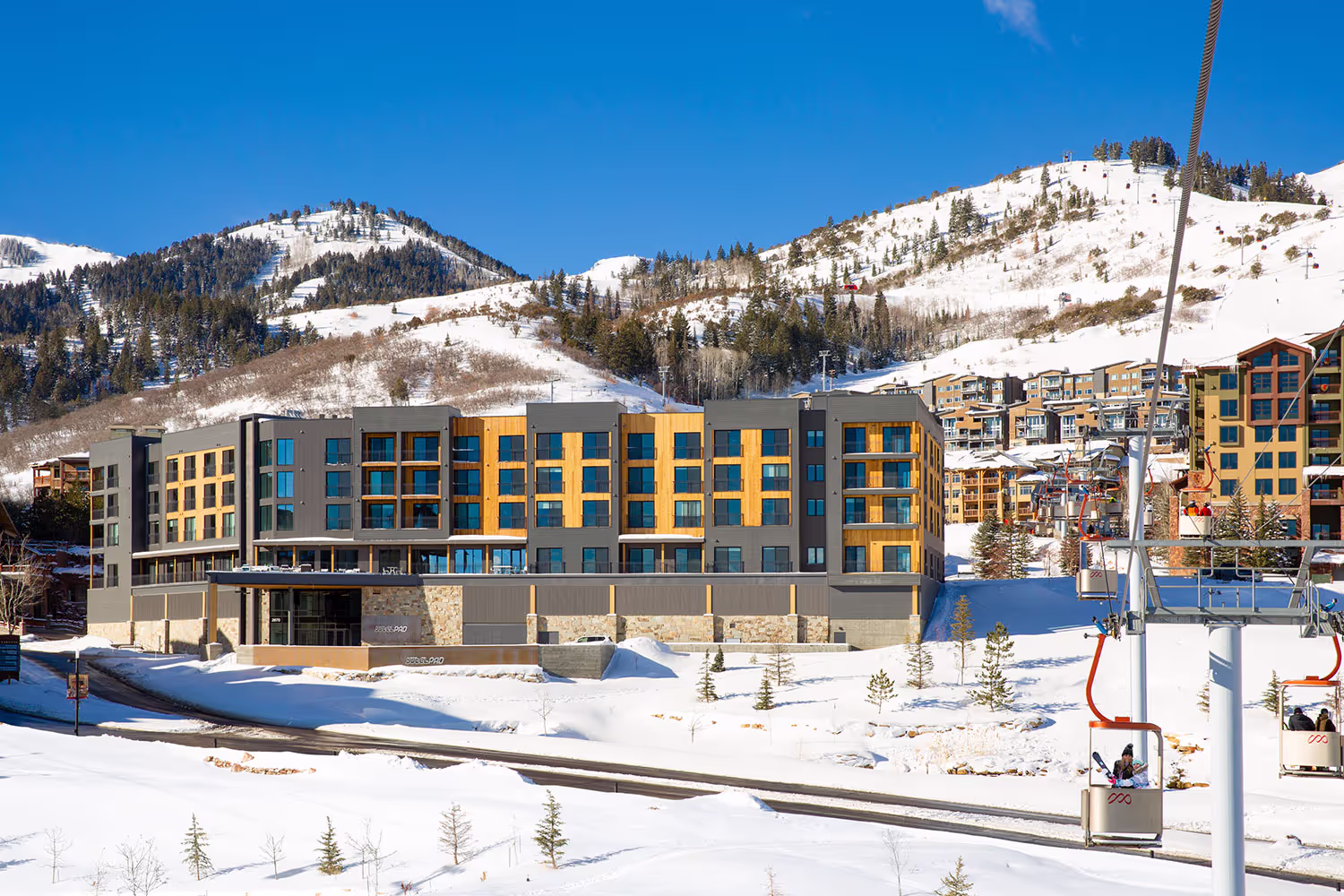 YotelPAD in the winter.