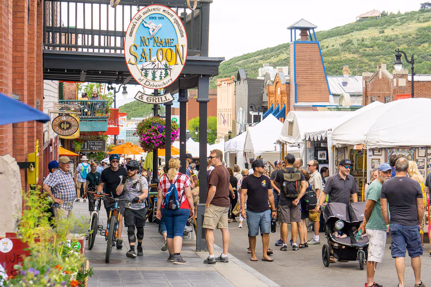 Park City Main Street Kimble Arts festival.