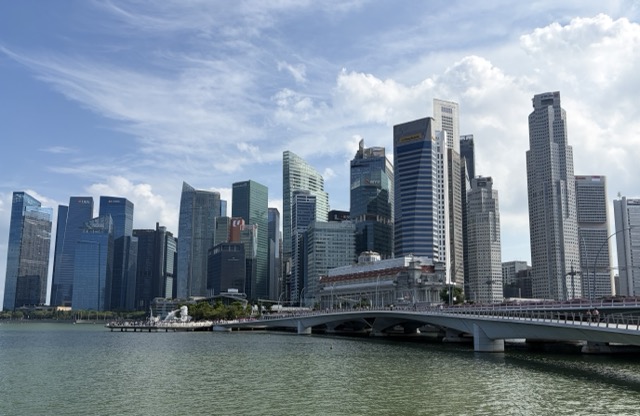 Singapore business district