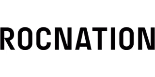 Roc Nation company logo in bold black letters.