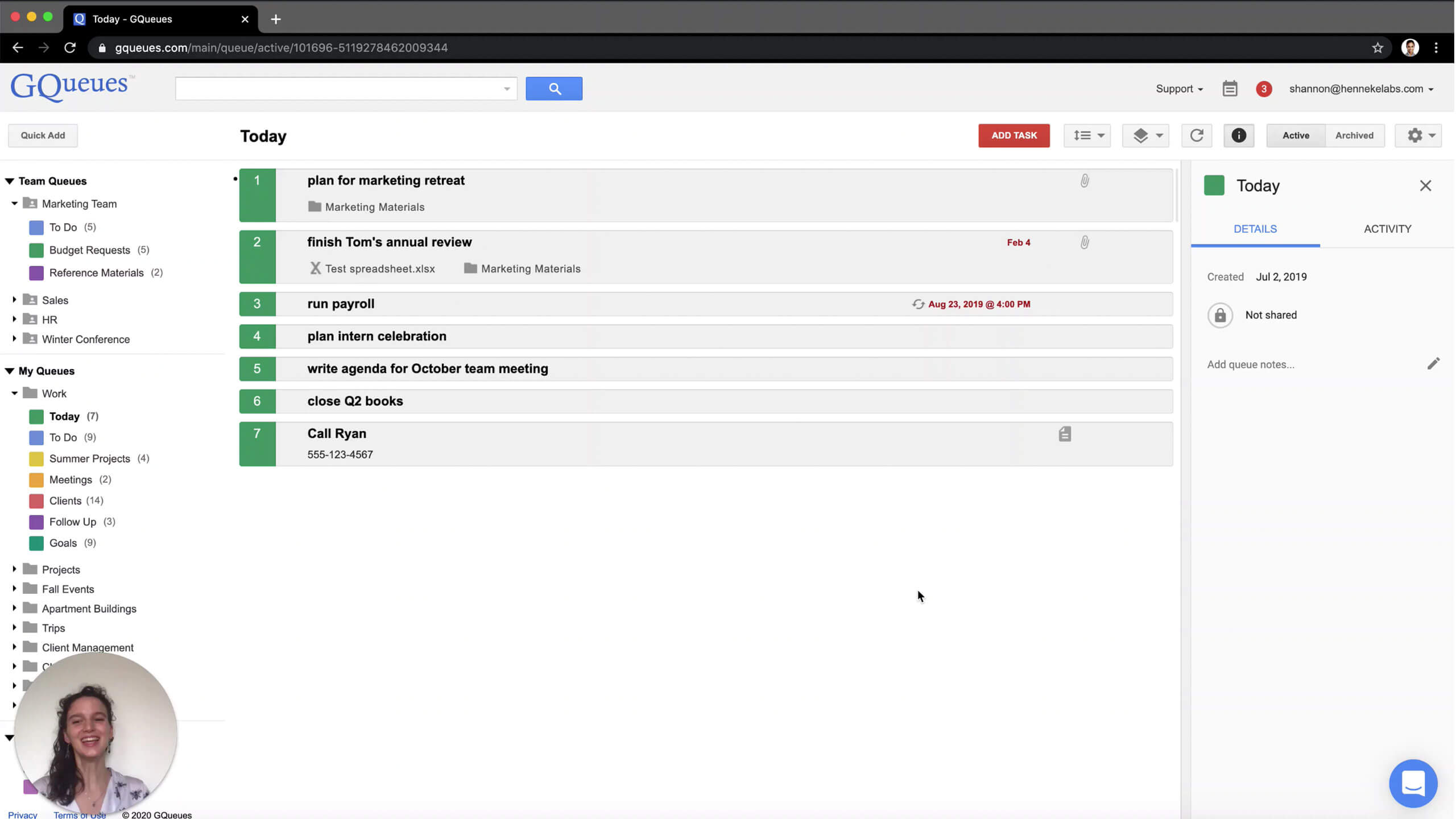 Managing Licenses for your GQueues for BUSINESS Subscription