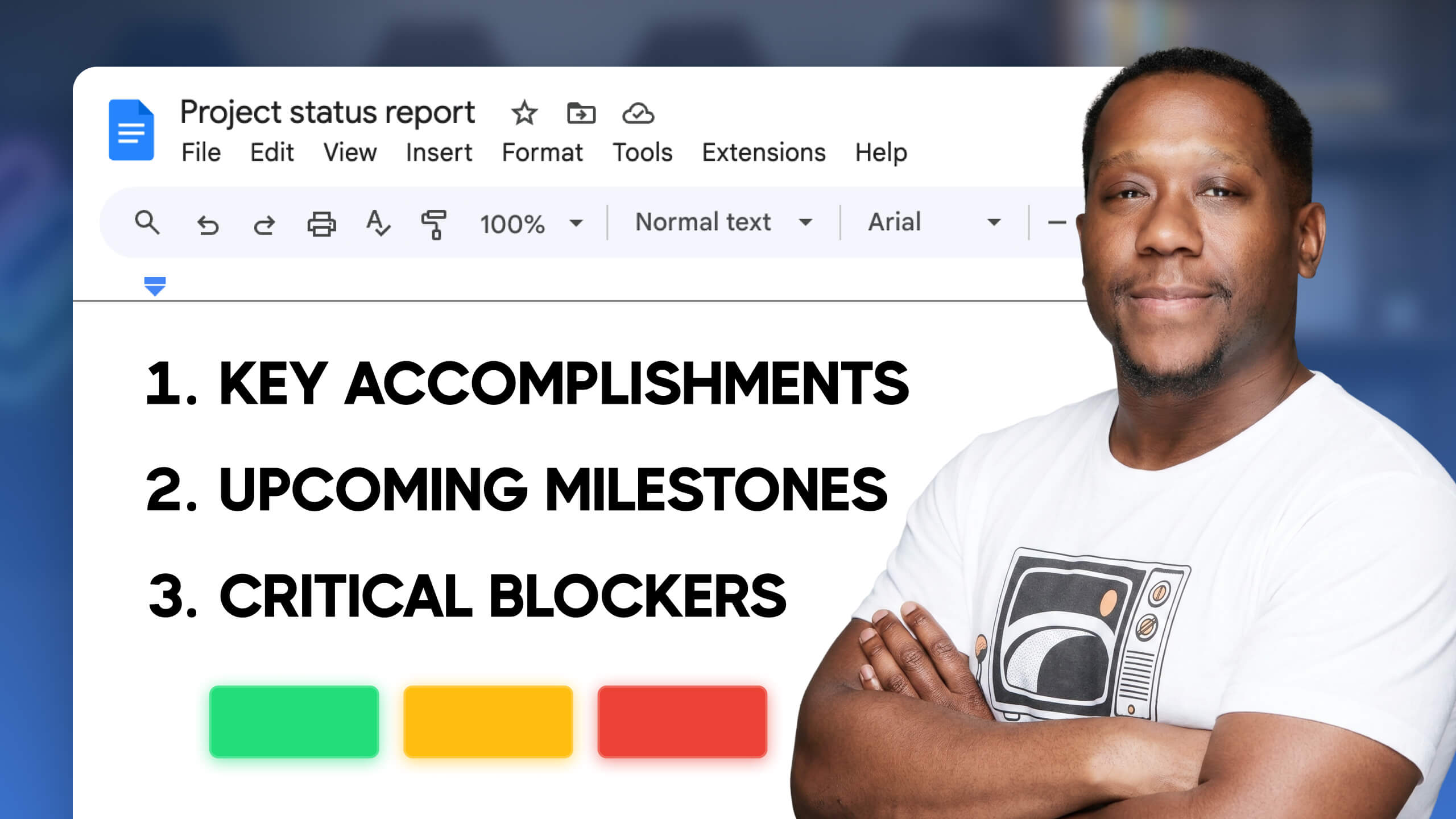 Project Status Report Template