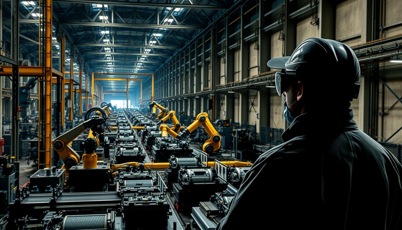 Automatisation industrielle dans le secteur manufacturier
