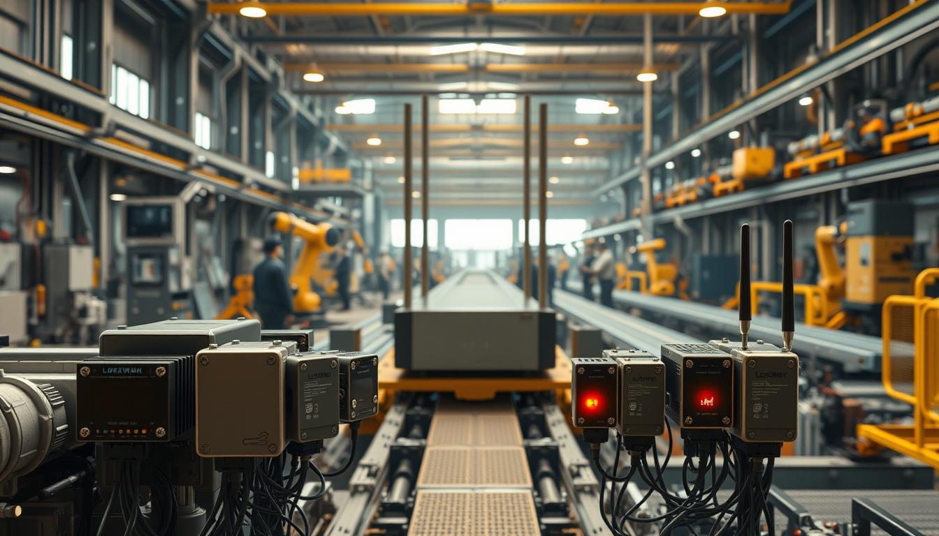 Capteurs sans fil LoRaWAN pour l'industrie