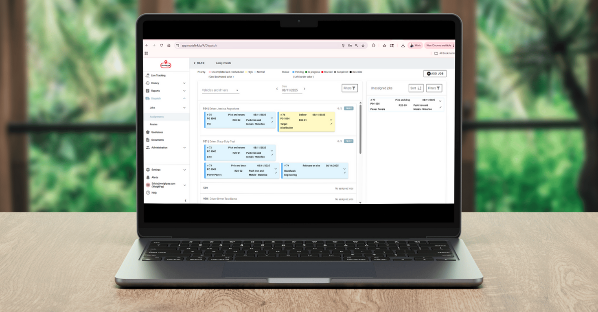 RouteLink Logistics by WeighPay: Enabling Data-Driven Fleet Management to Reduce Costs, Enhance Compliance, and Maximize Asset Utilization