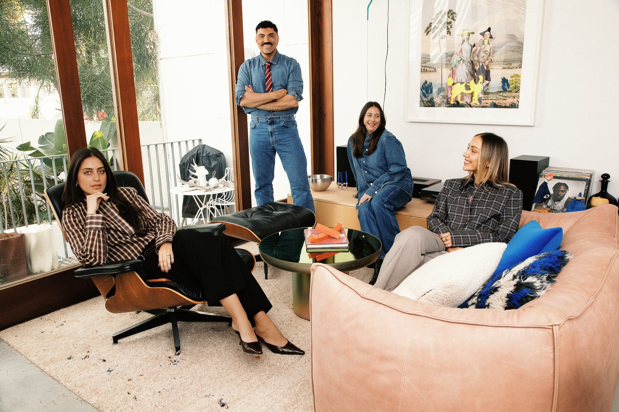 Elleny Kourtis, Steven Cutajar, Shania Magua, Jaz Slater, MGMT Team
