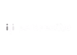 perspective logo white