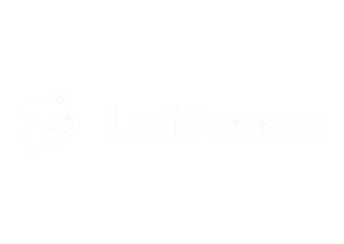Lufthansa airline logo.