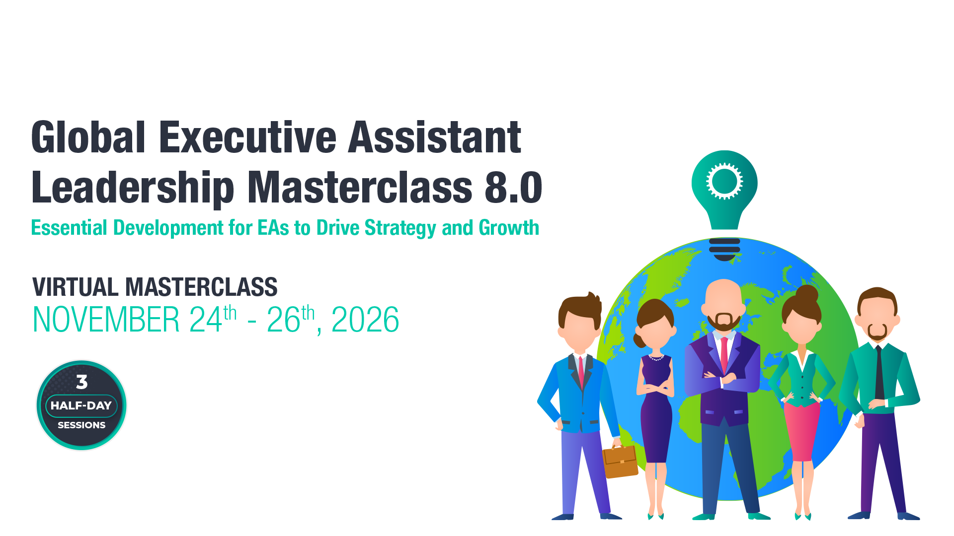 Global Executive Assistant Leadership Masterclass 8th edition