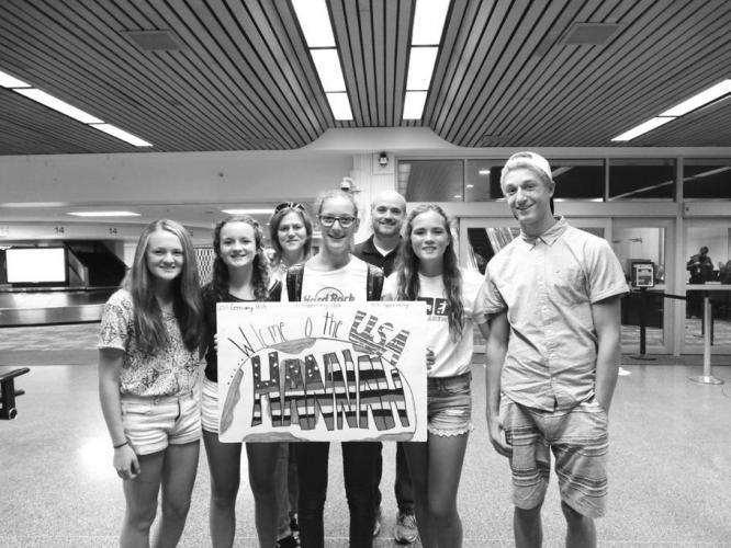 The Paskach family welcome Hannah Lamm to the U.S.