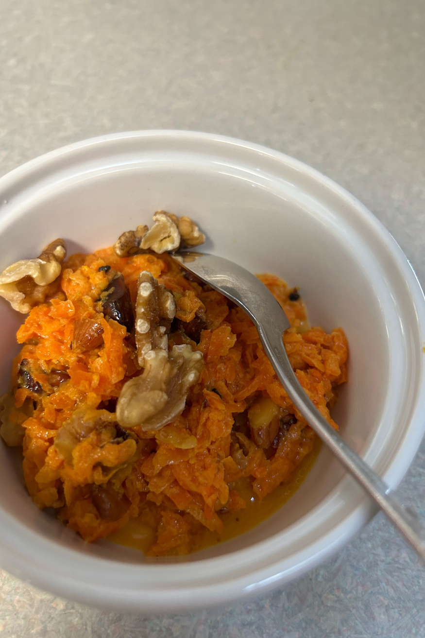 Carrot pudding