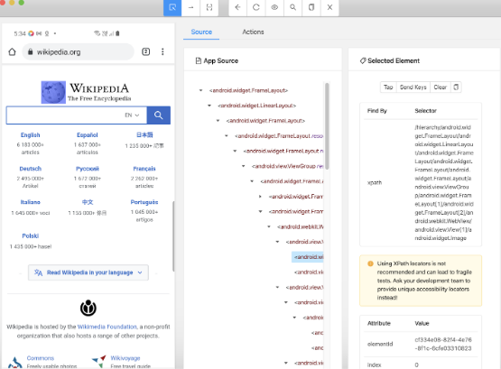 appium mobile web drivers