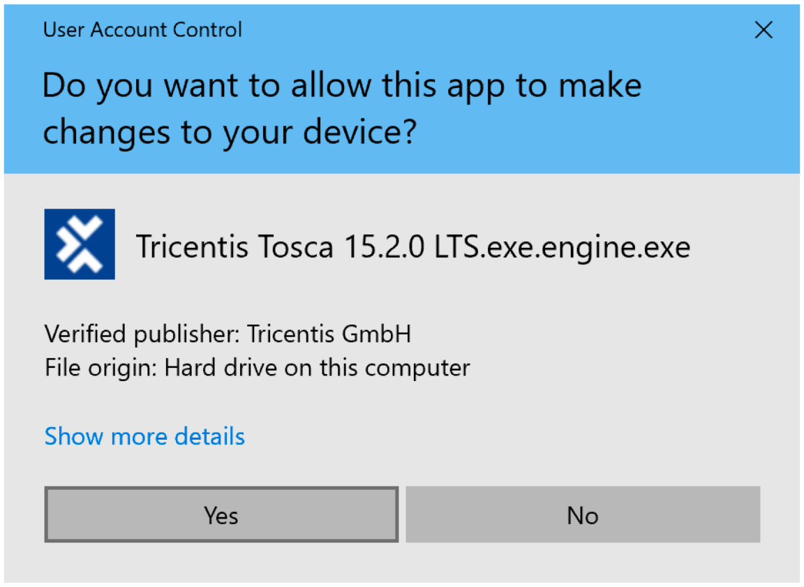 User account control
