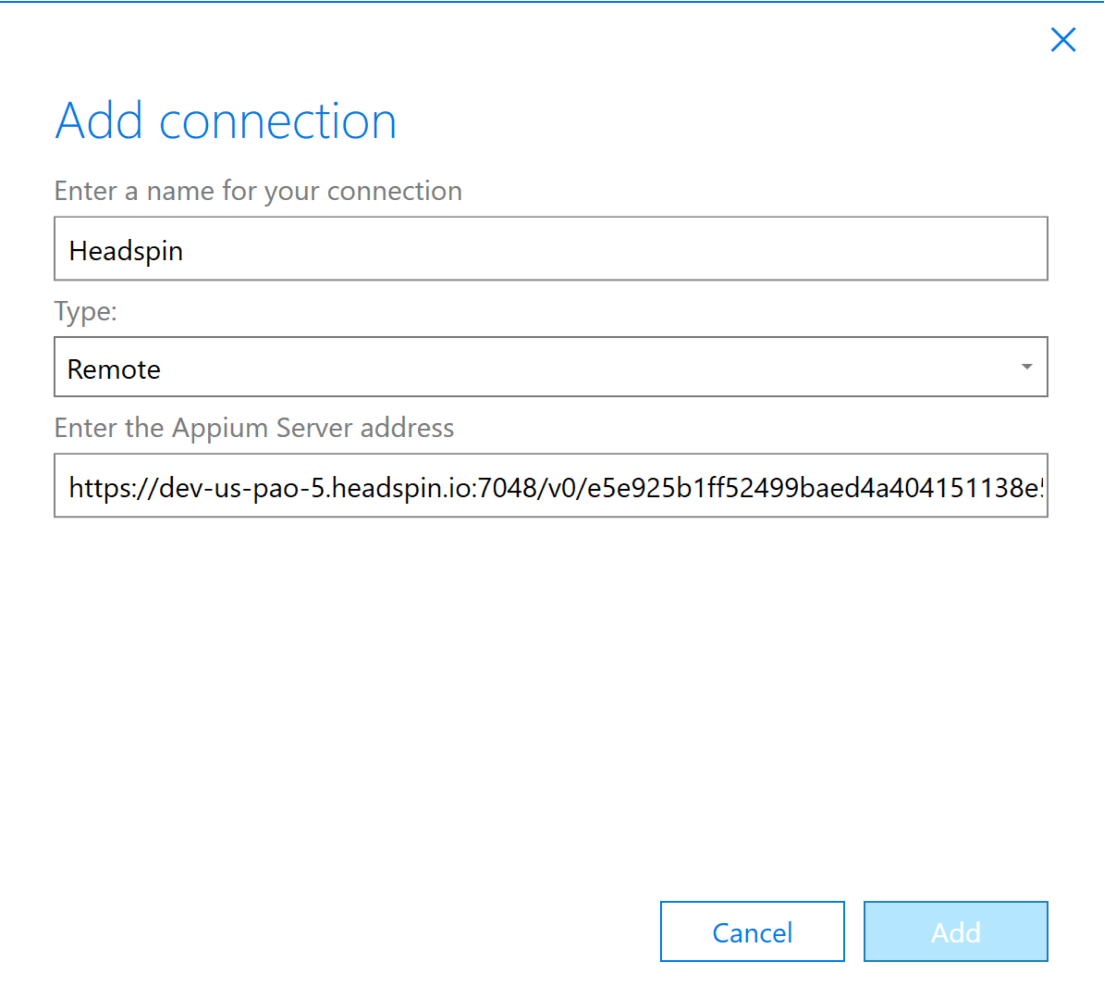Screenshot of the page where you need to past the sever image.