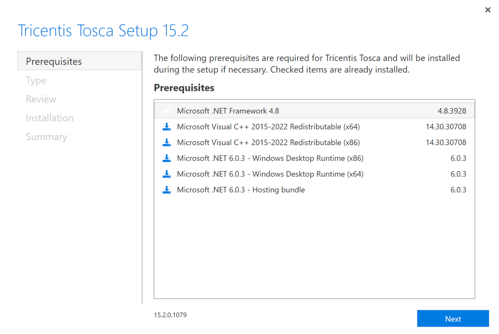 Tricentis Tosca Setup