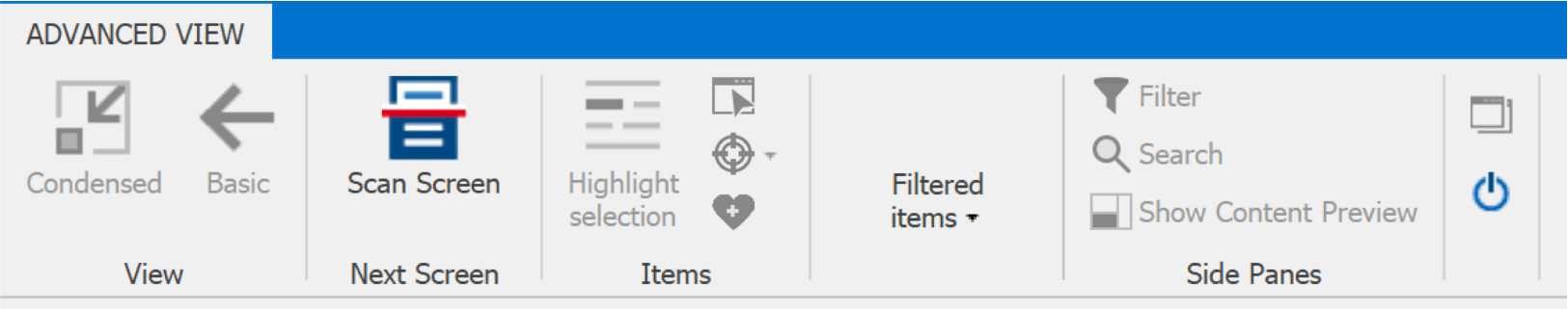 Image showing view when you close the test
