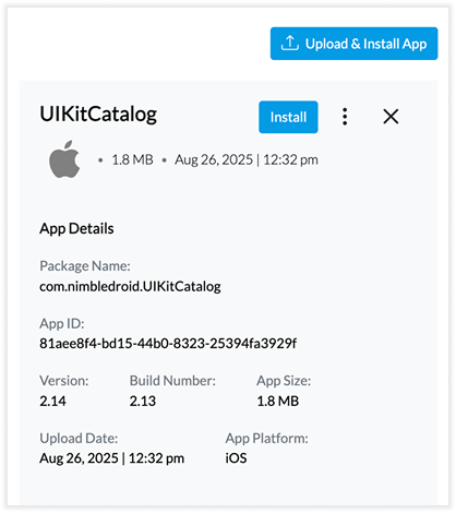 connected to WiFi OR local network