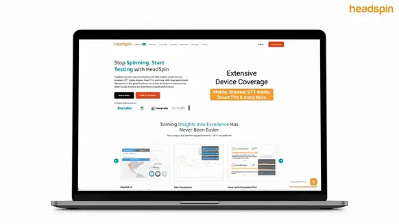 HeadSpin platform demo video