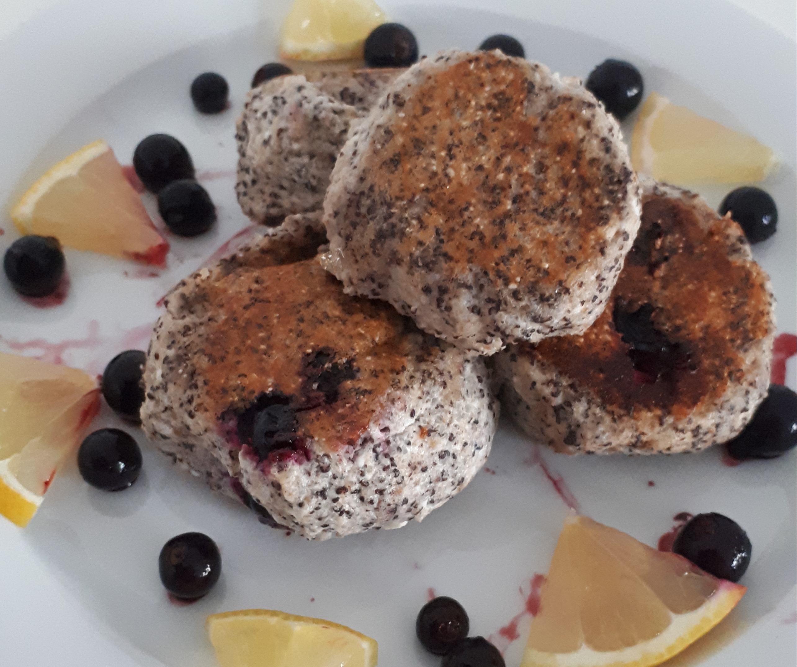 Poppy Seed Cheese Pancakes - Keto Diet App