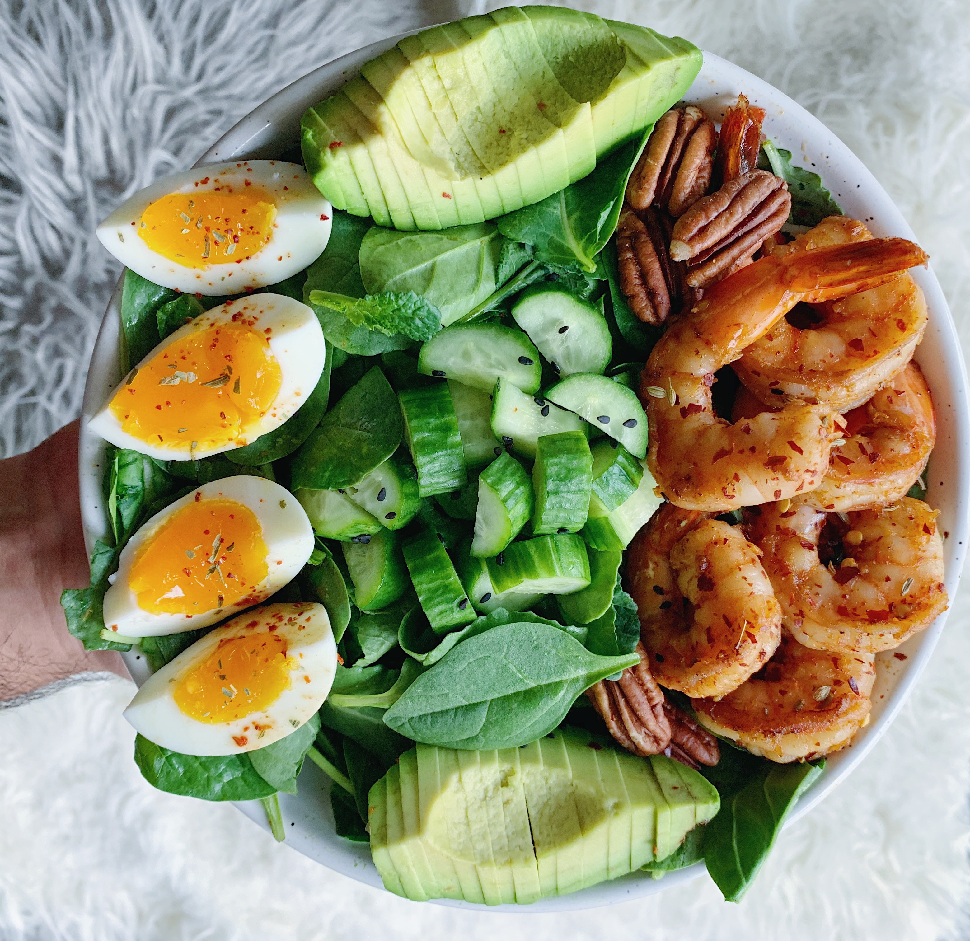 Spiced Shrimp Bowl - Keto Diet App