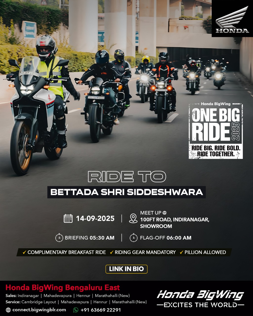 Ride to the Bettada Shri Siddeshwara