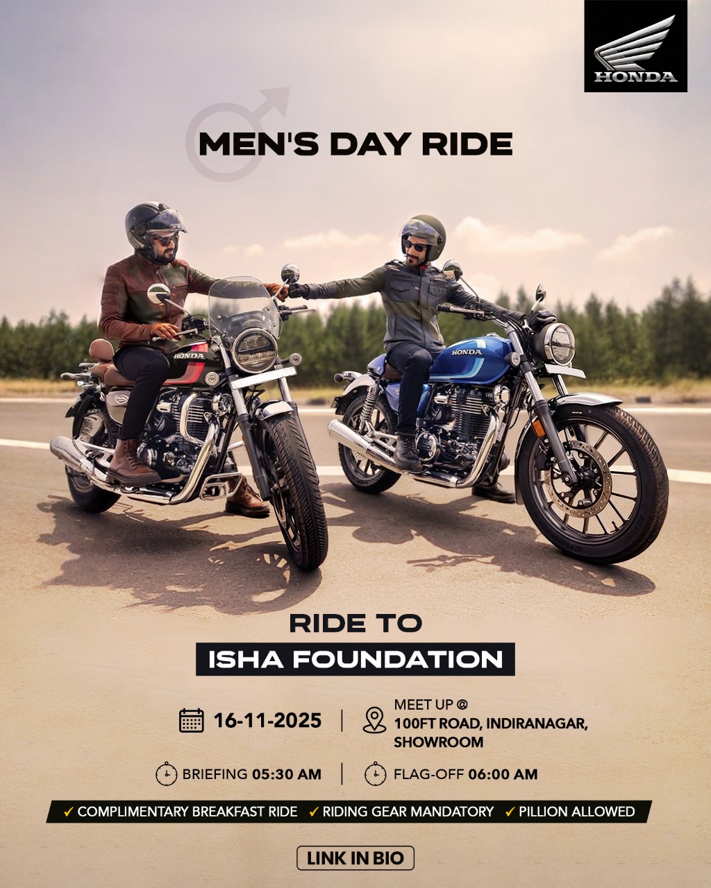 Ride to Isha Foundation