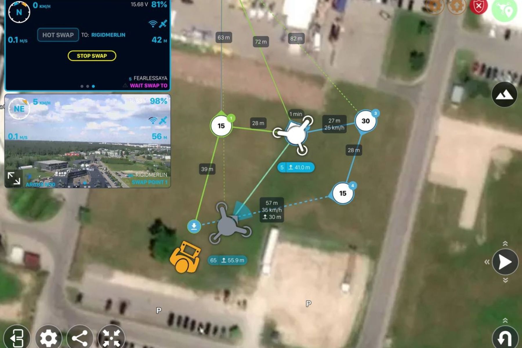 Waypoint mission planning