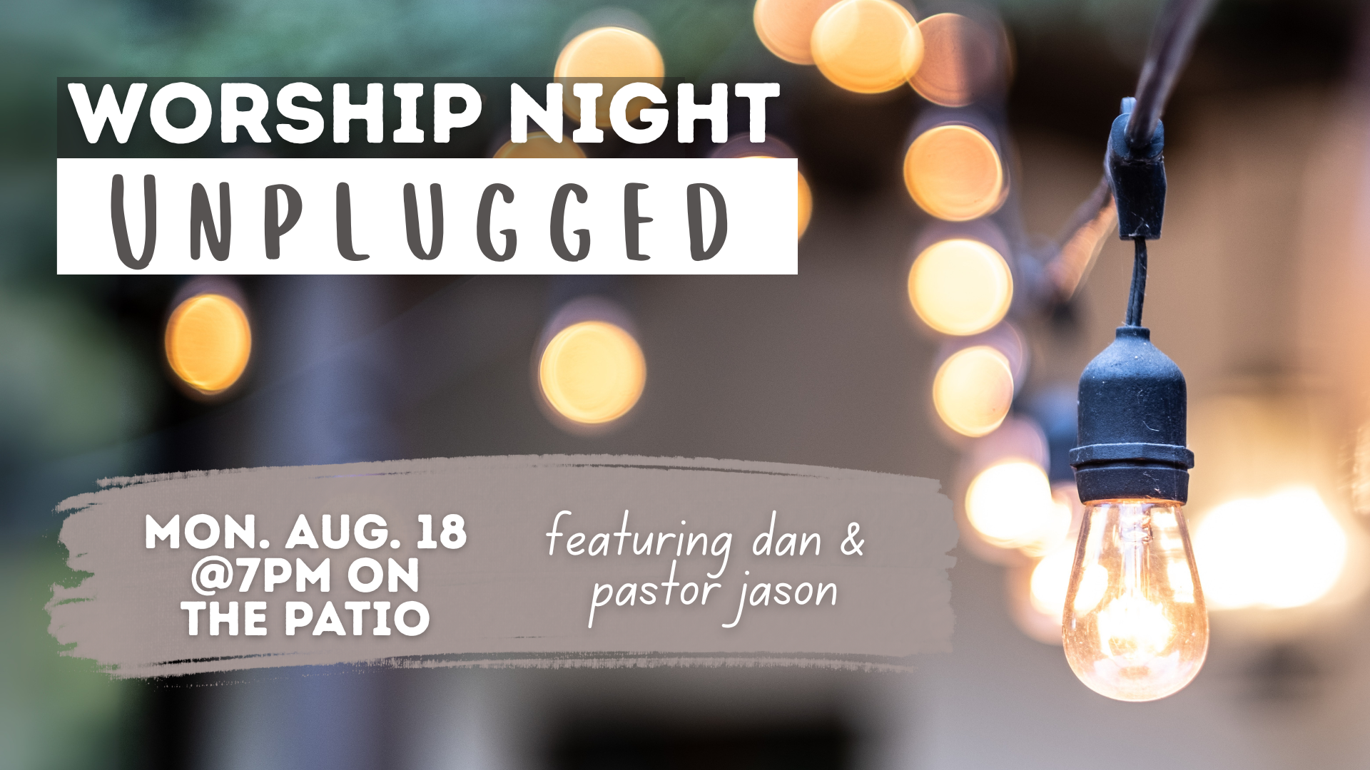 Worship Night Unplugged