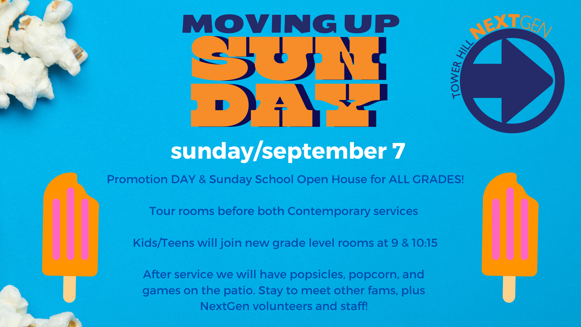 Moving Up Sunday