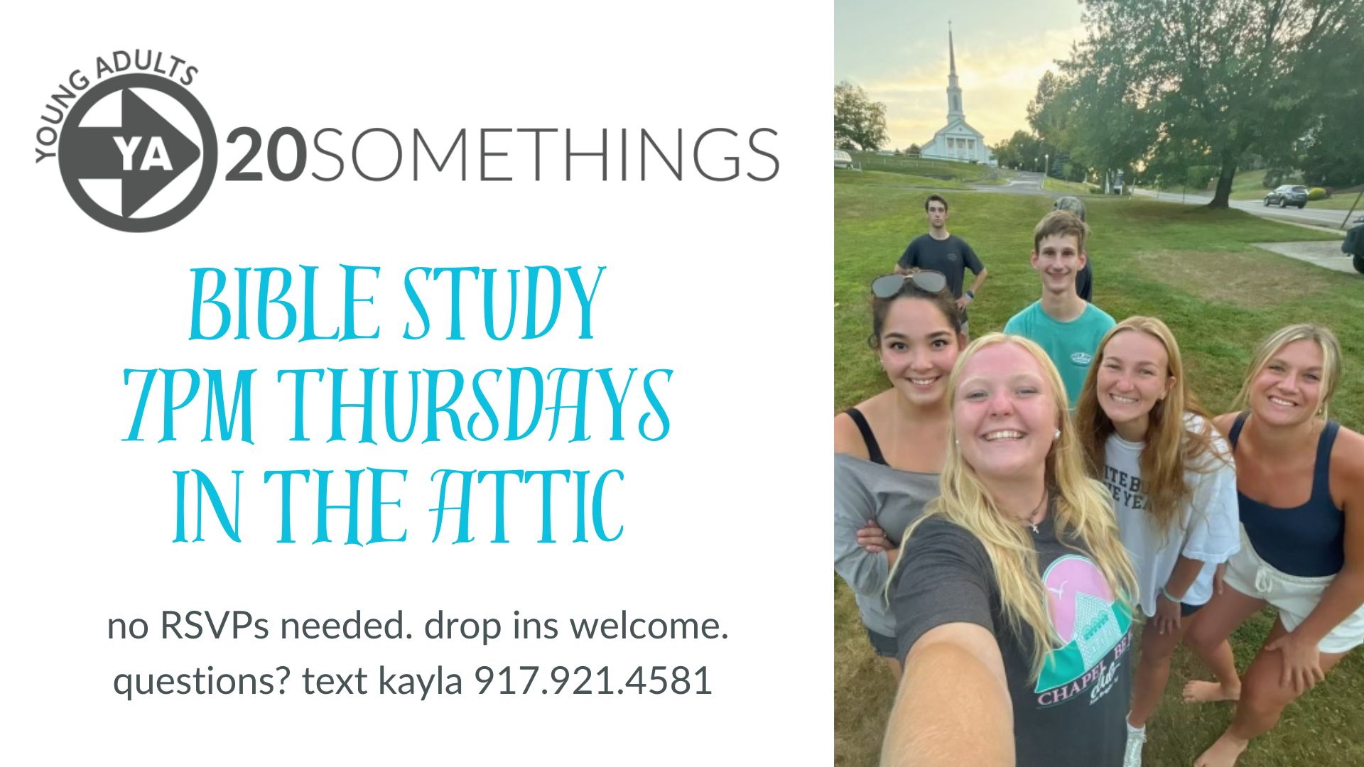 20 Somethings Bible Study