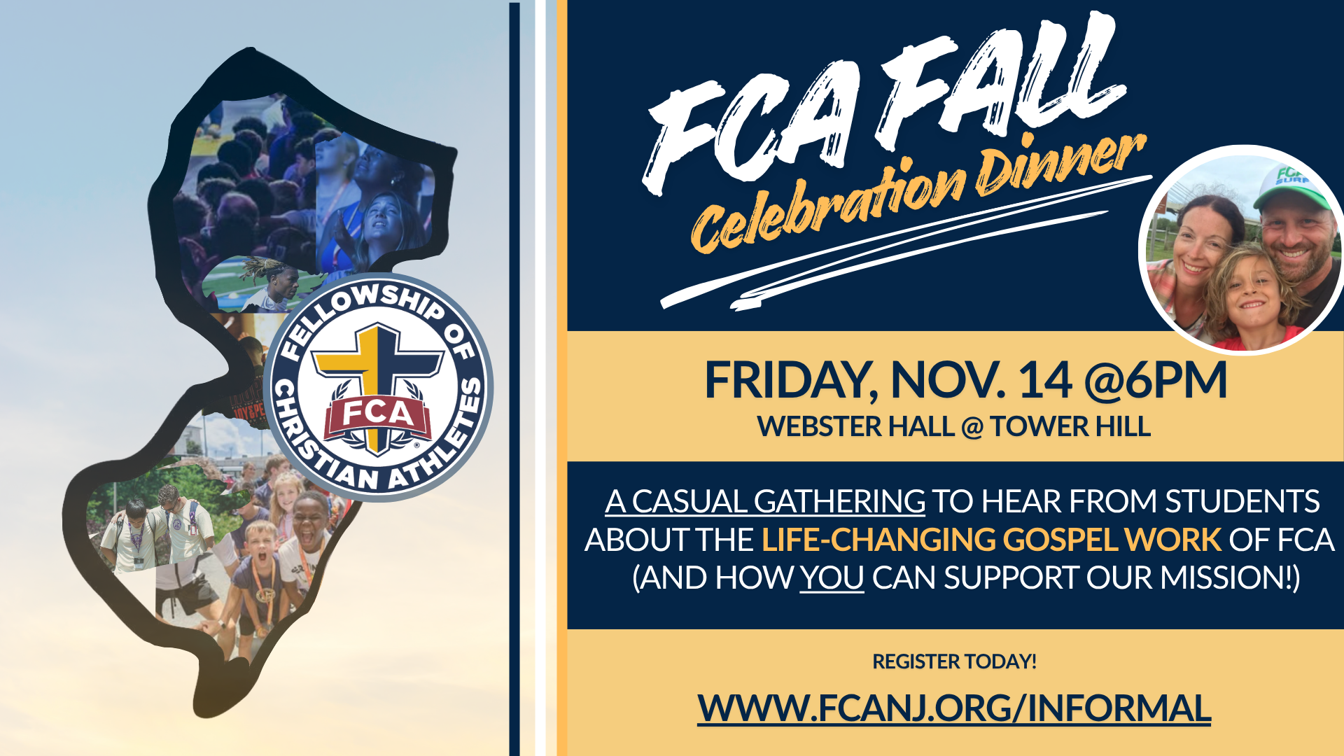Fellowship of Christian Athletes FCA Event