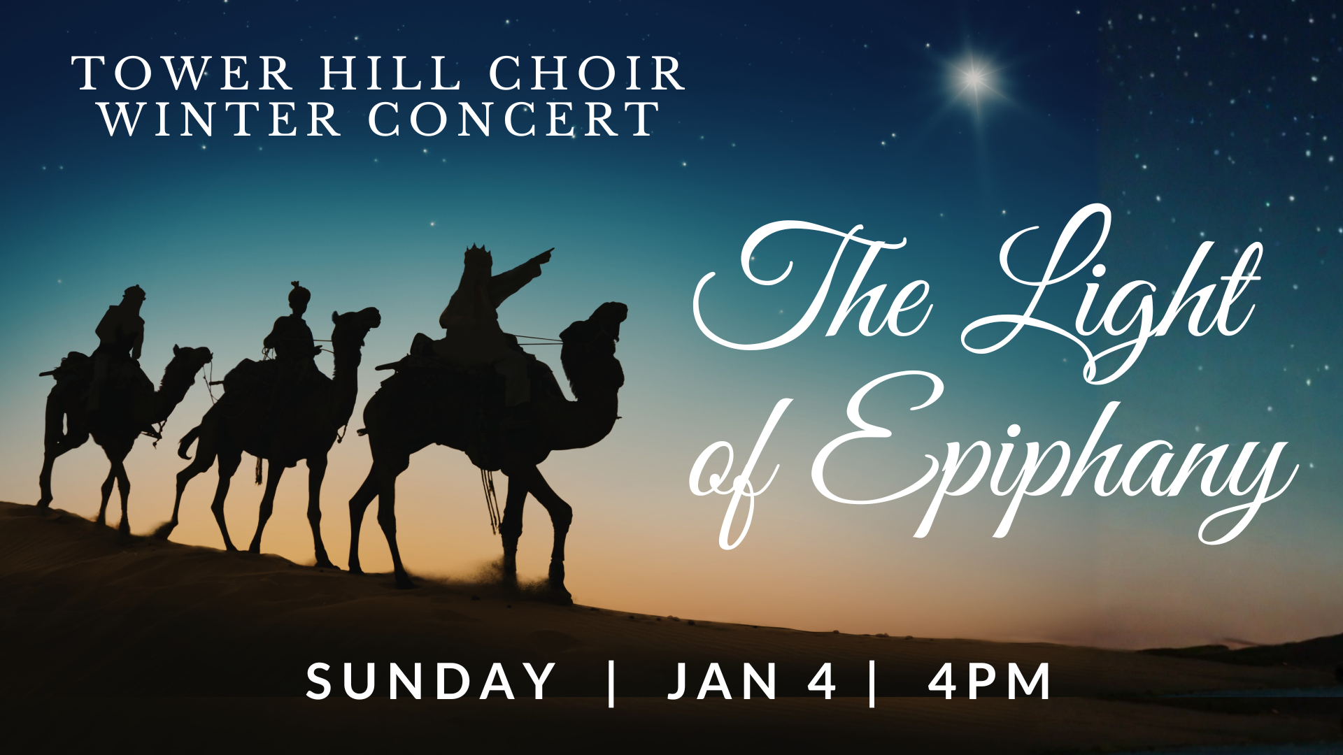 Winter Concert: The Light of Epiphany