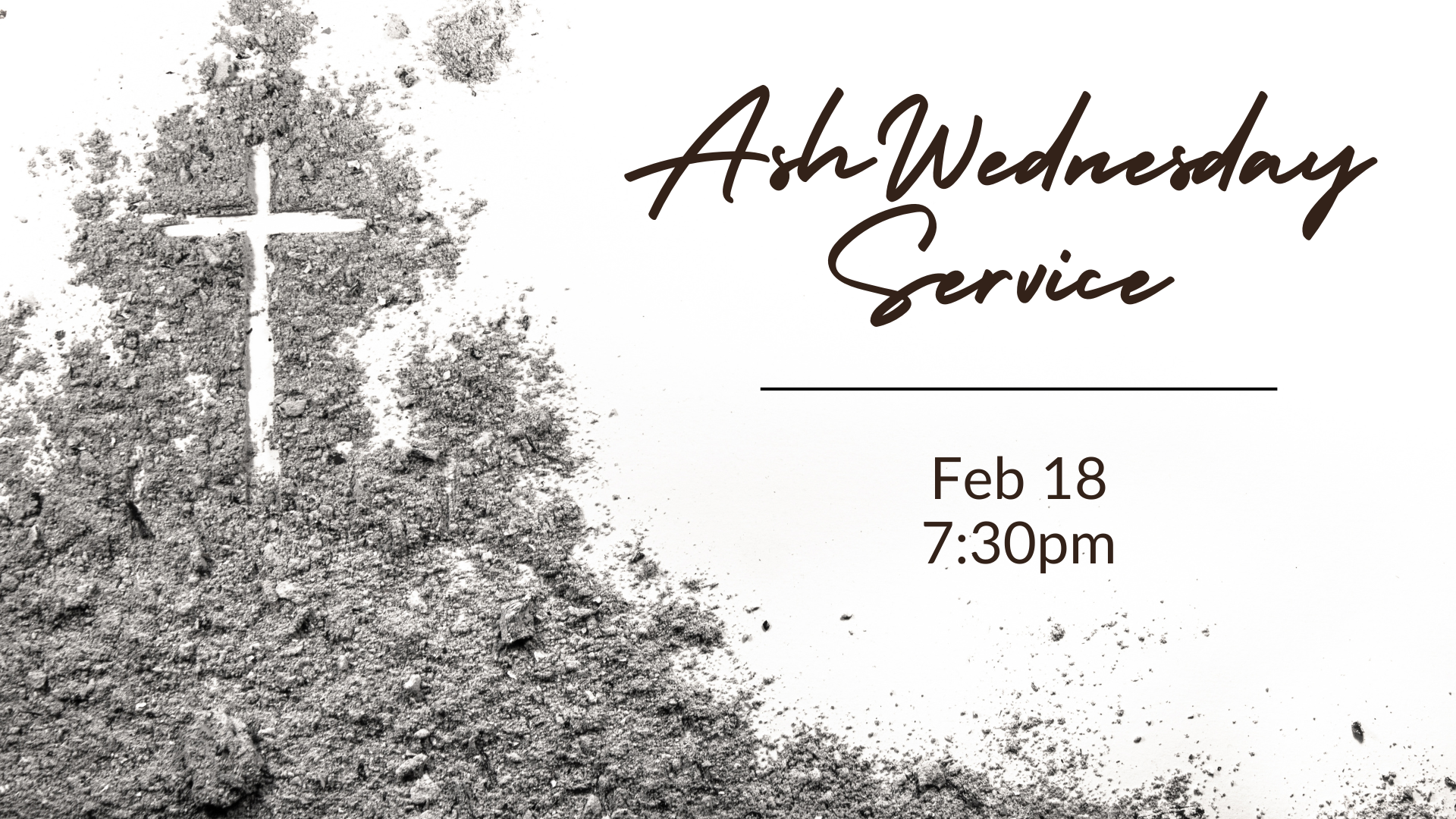Ash Wednesday Service
