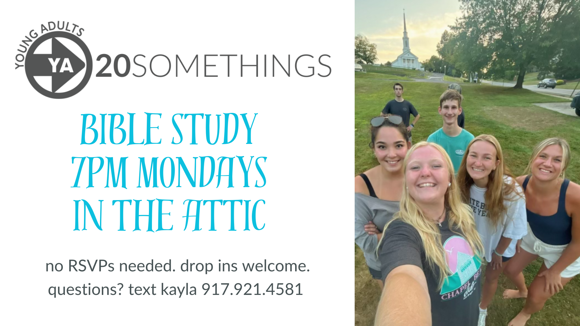 20 Somethings Bible Study