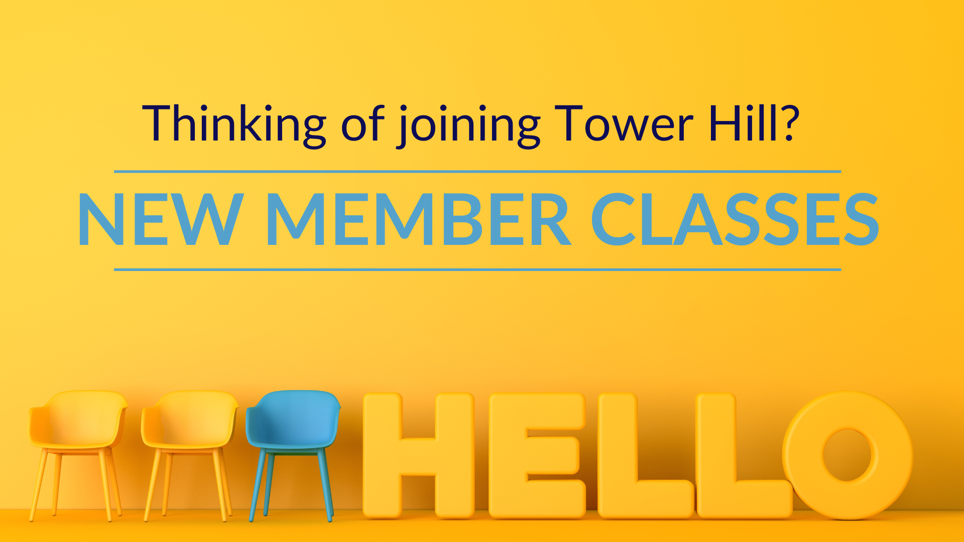 New Member Classes 