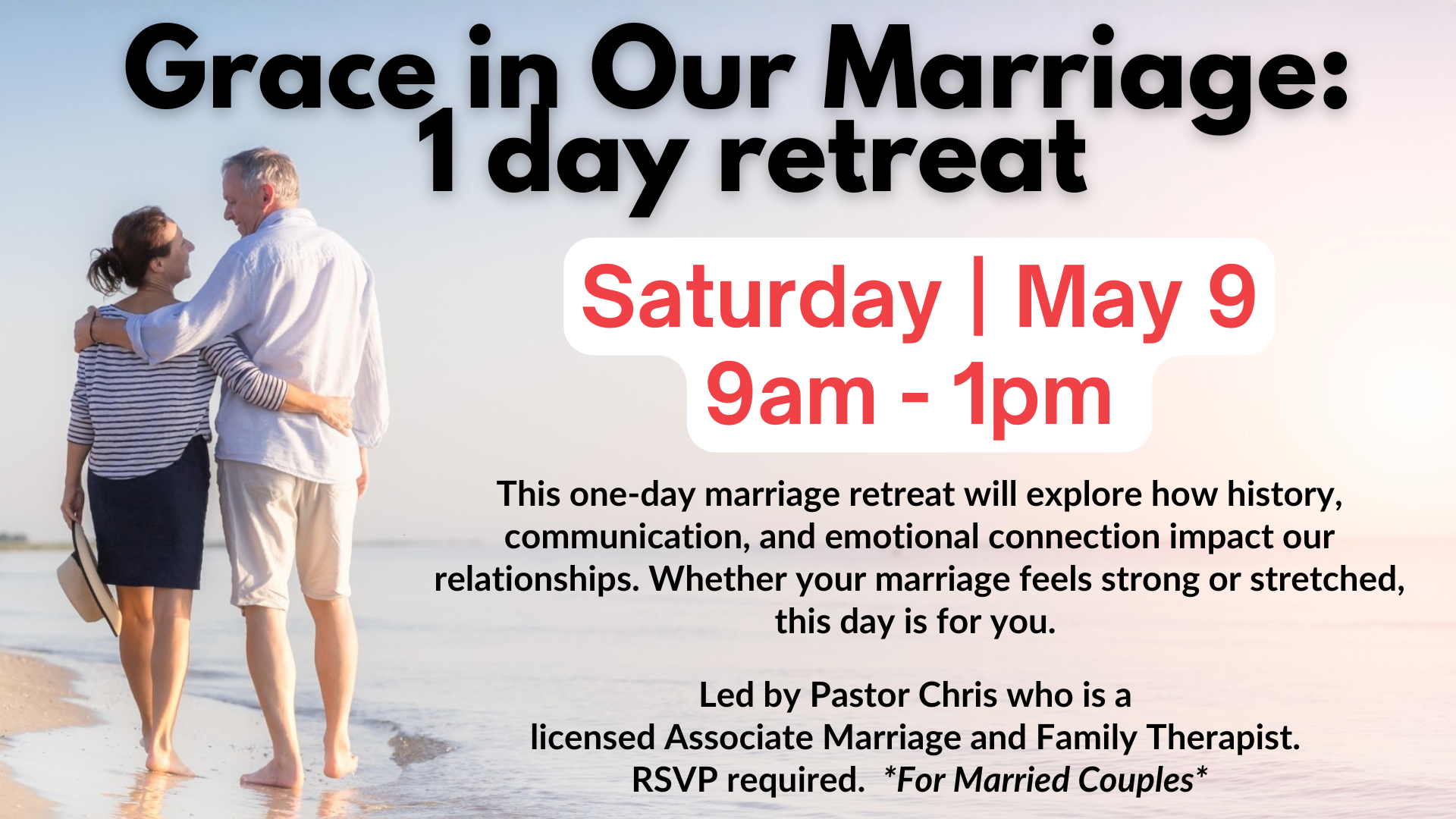 Grace in Our Marriage: 1 day retreat