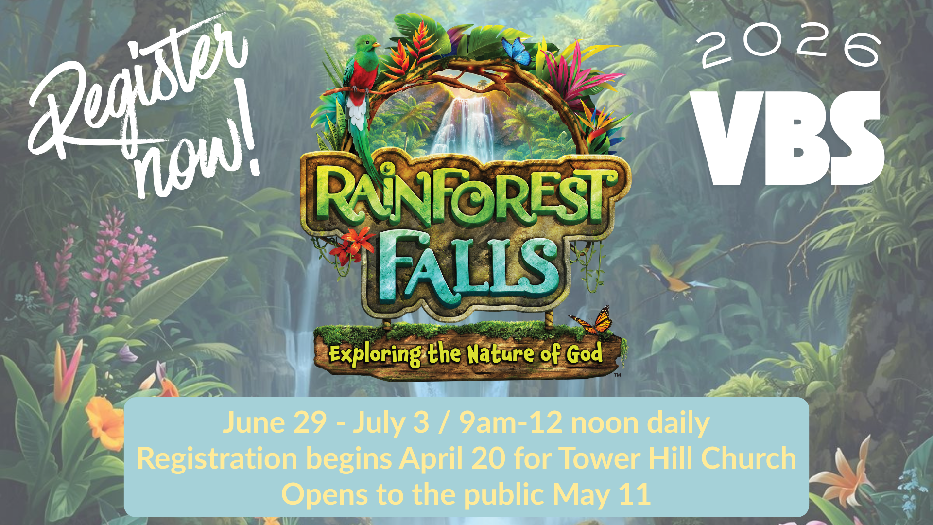 Vacation Bible School Registration