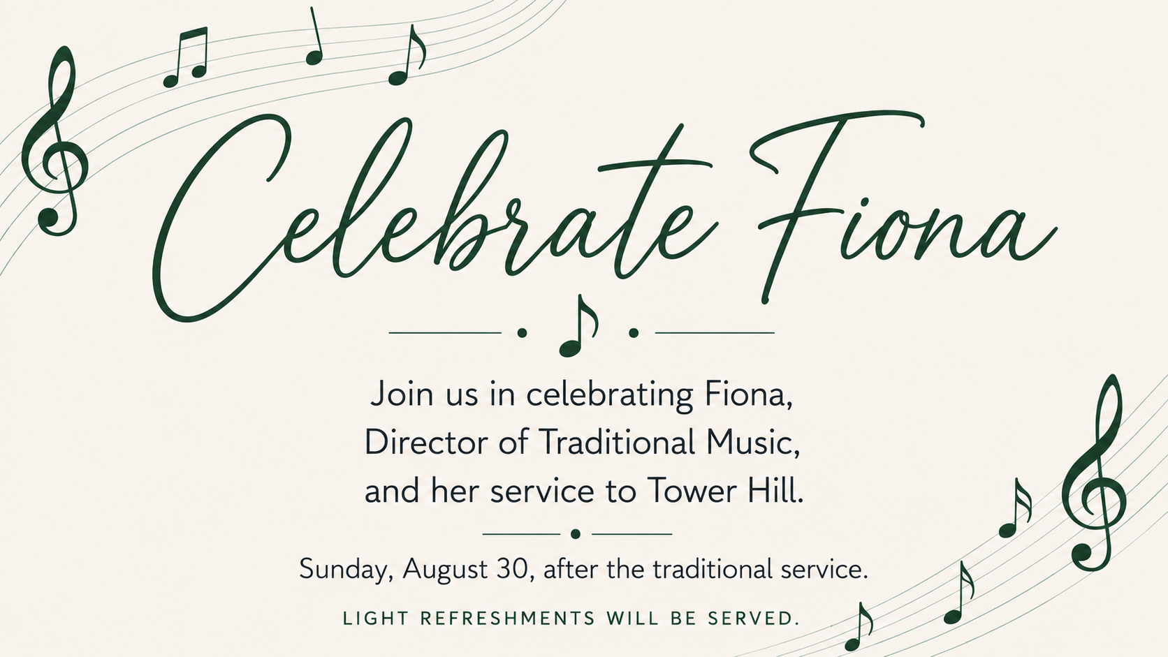 Celebrate Fiona 