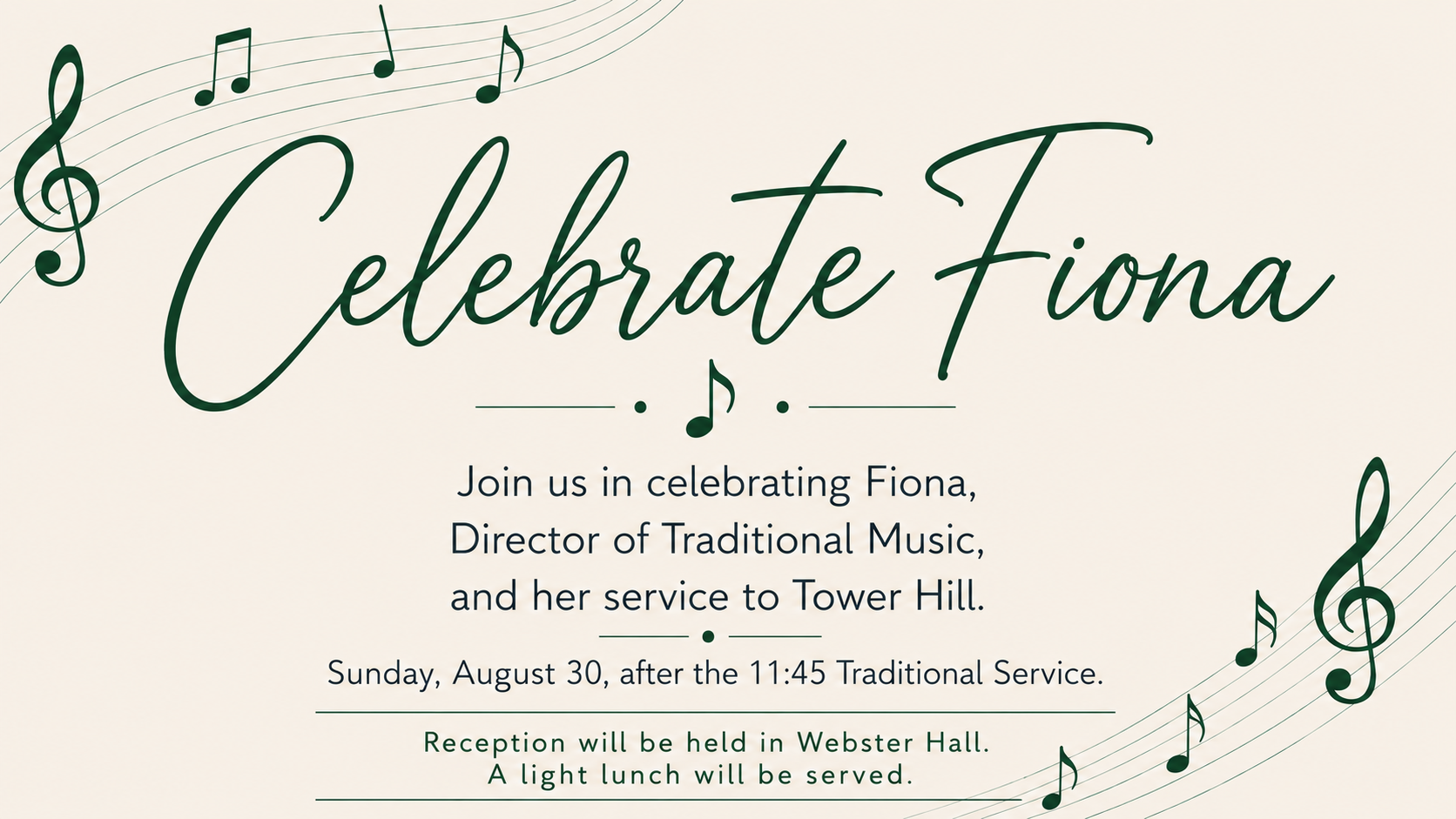 Celebrate Fiona 