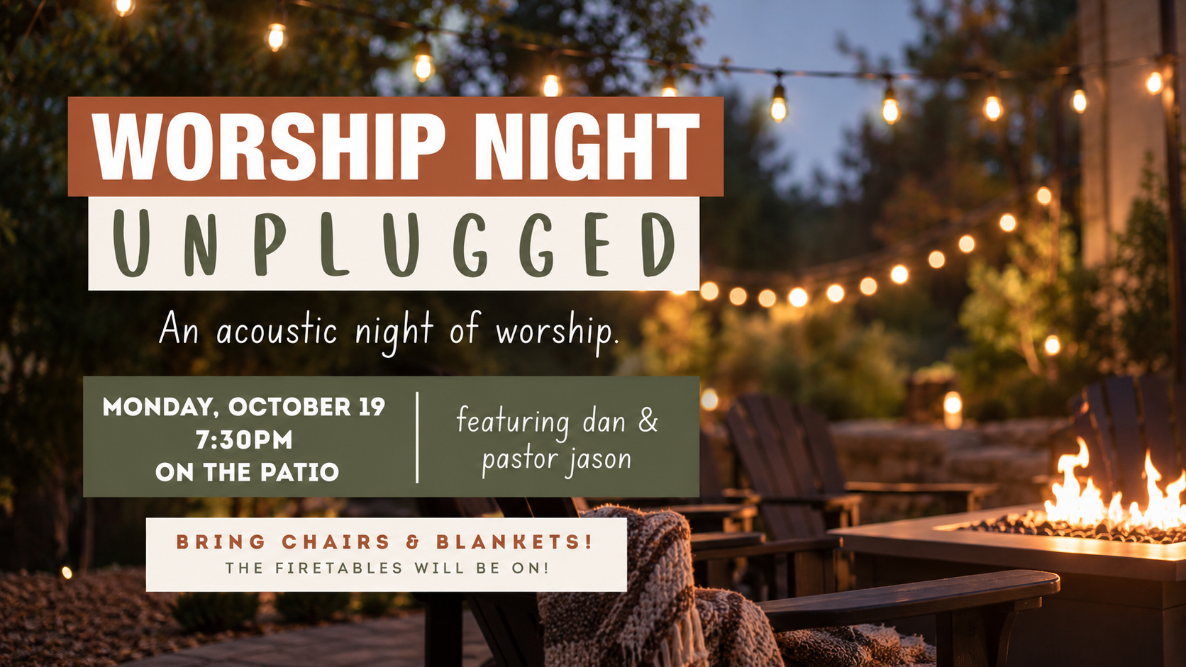 Unplugged Worship Night