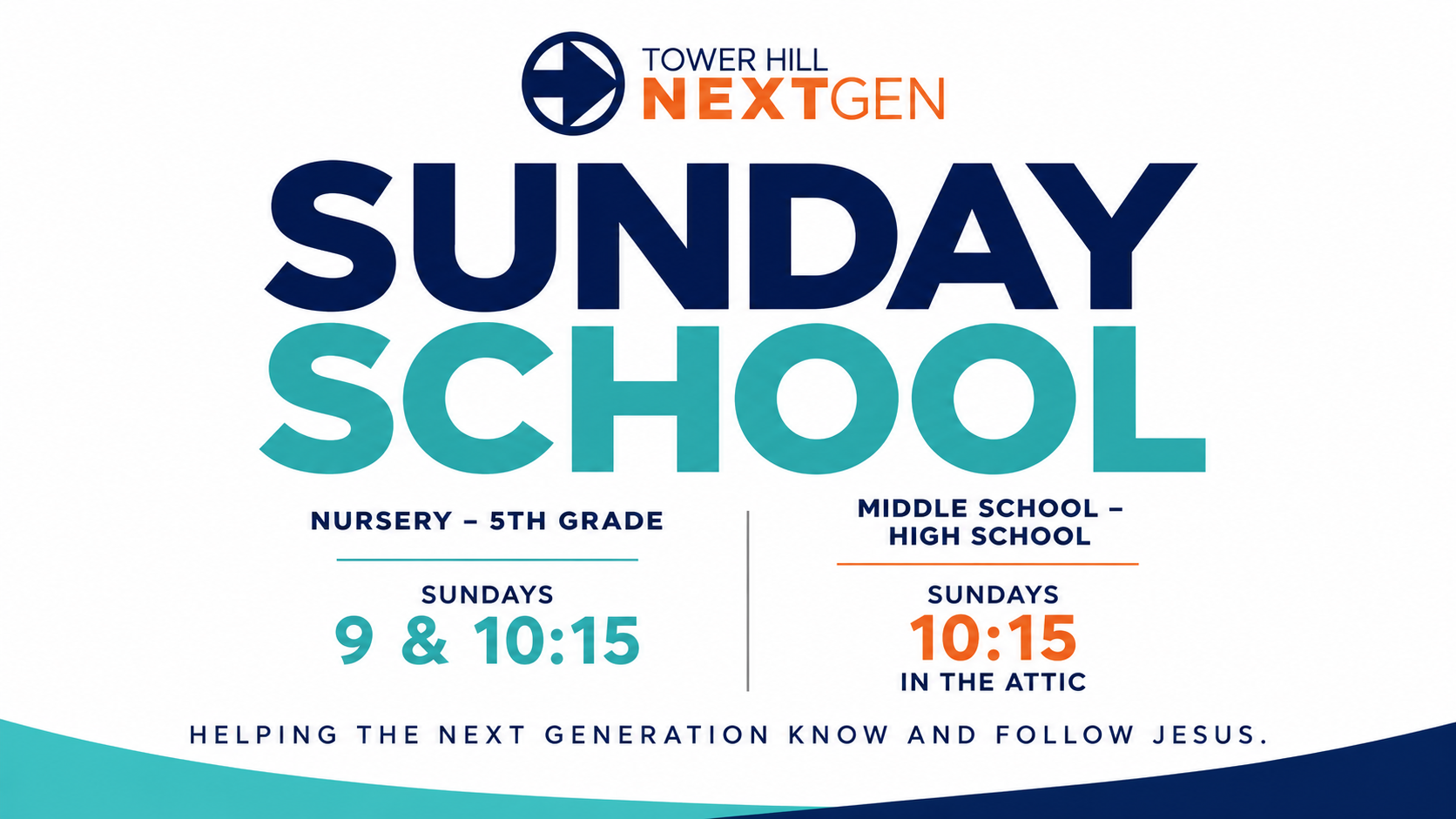NextGen Sunday School