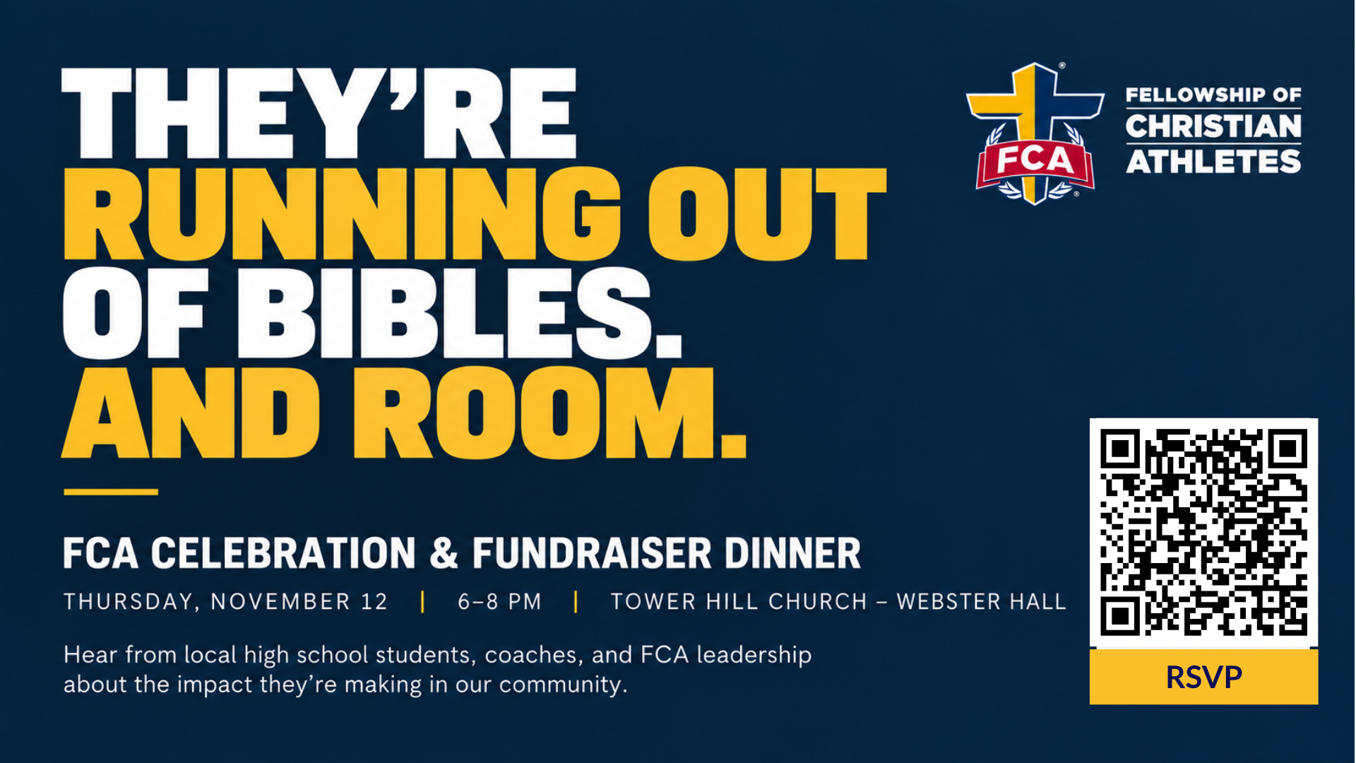 FCA Celebration & Fundraiser Dinner