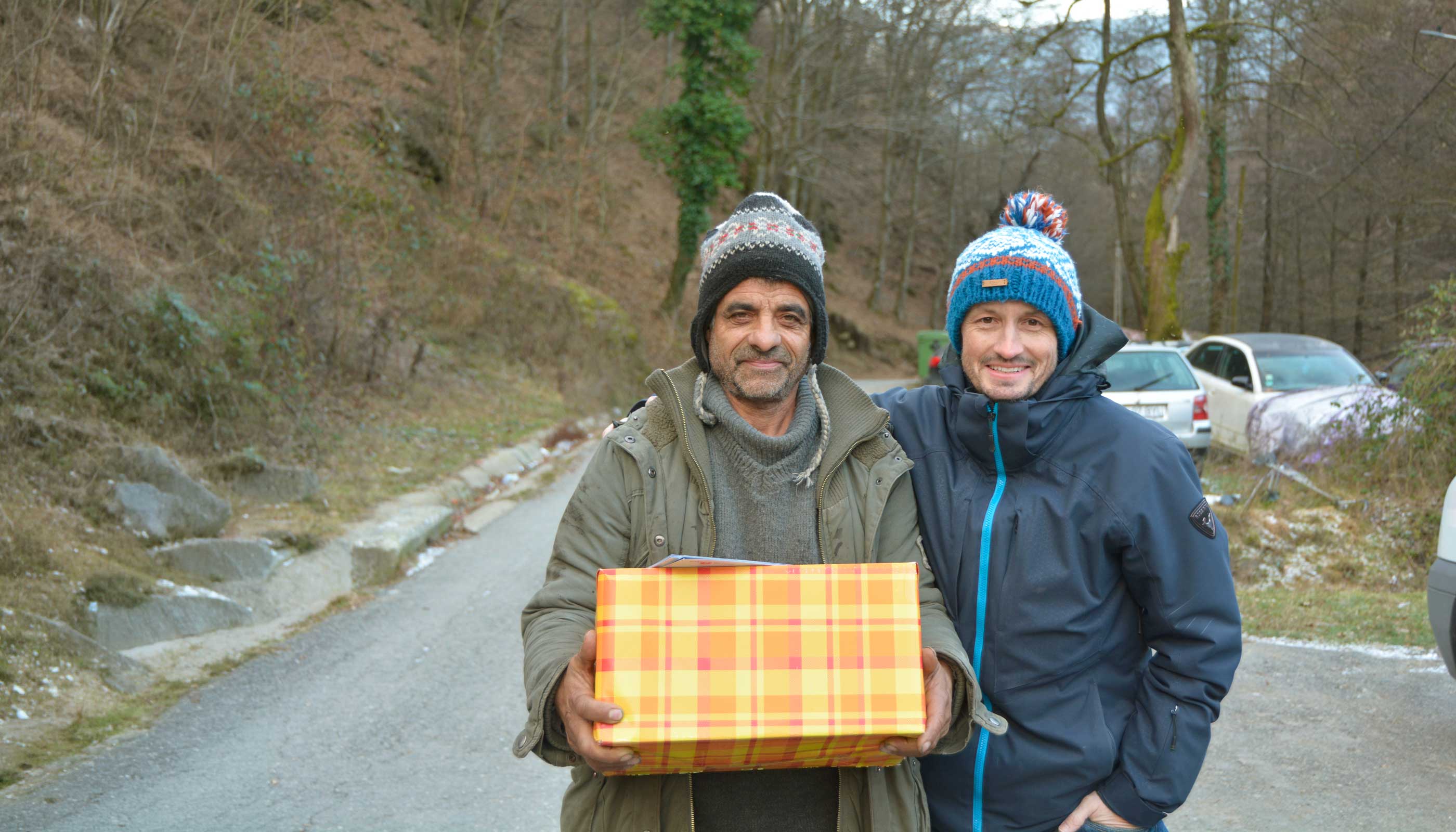 Verteilreise der Aktion Weihnachtspäckli in Rumänien