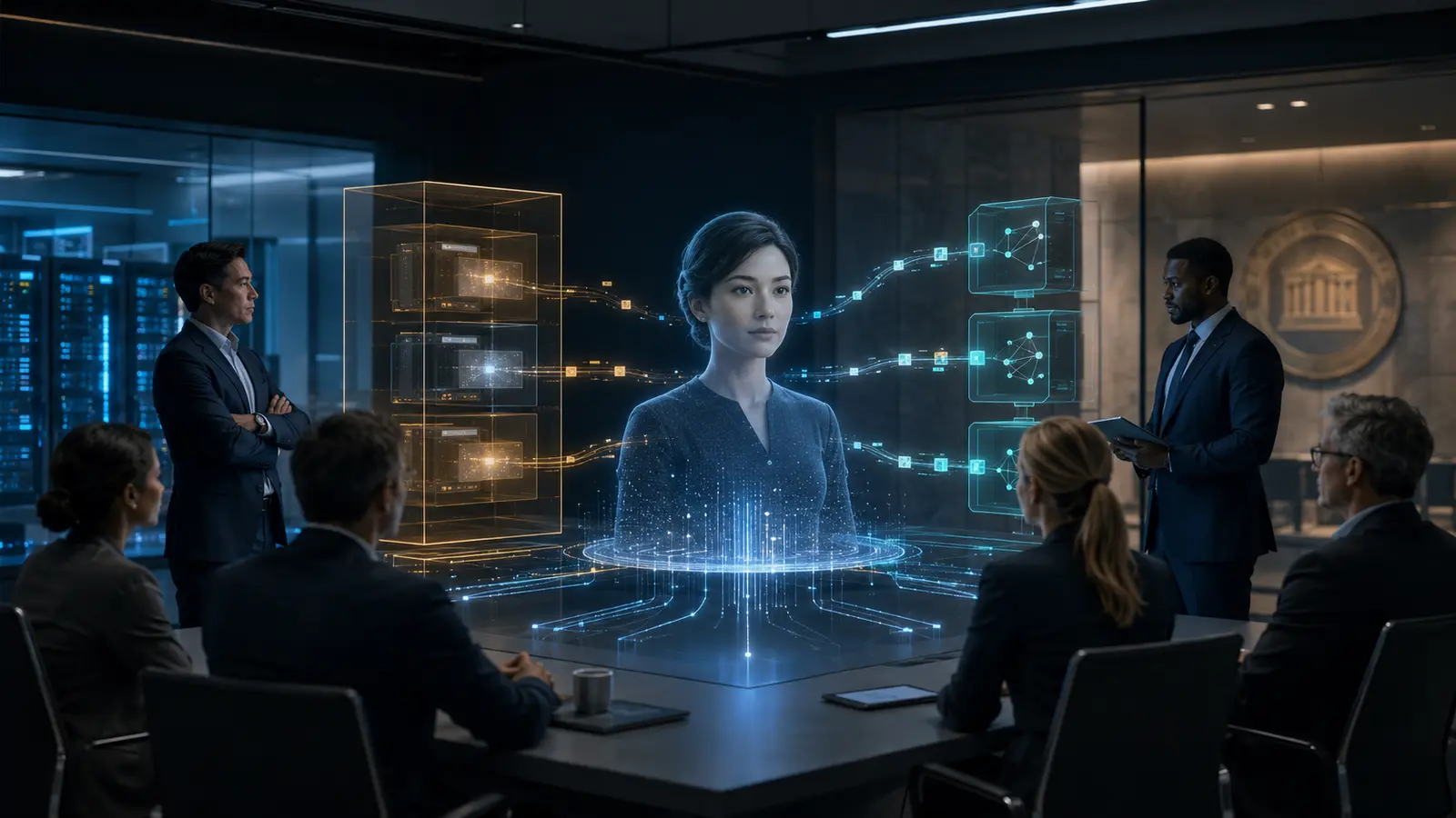 Enterprise security team reviews workload identities and short-lived access for a private real-time AI avatar