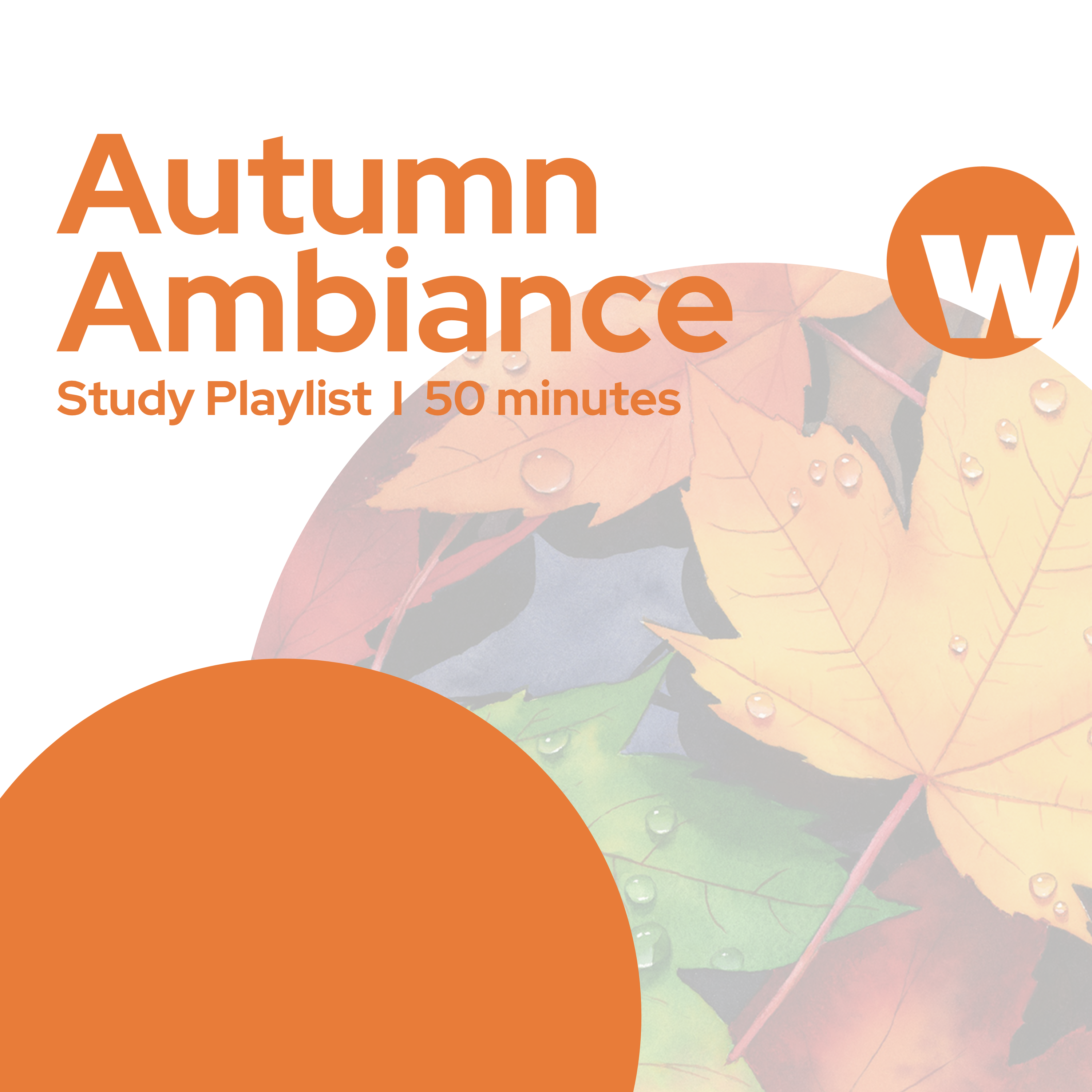 Autumn Ambiance playlist cover.